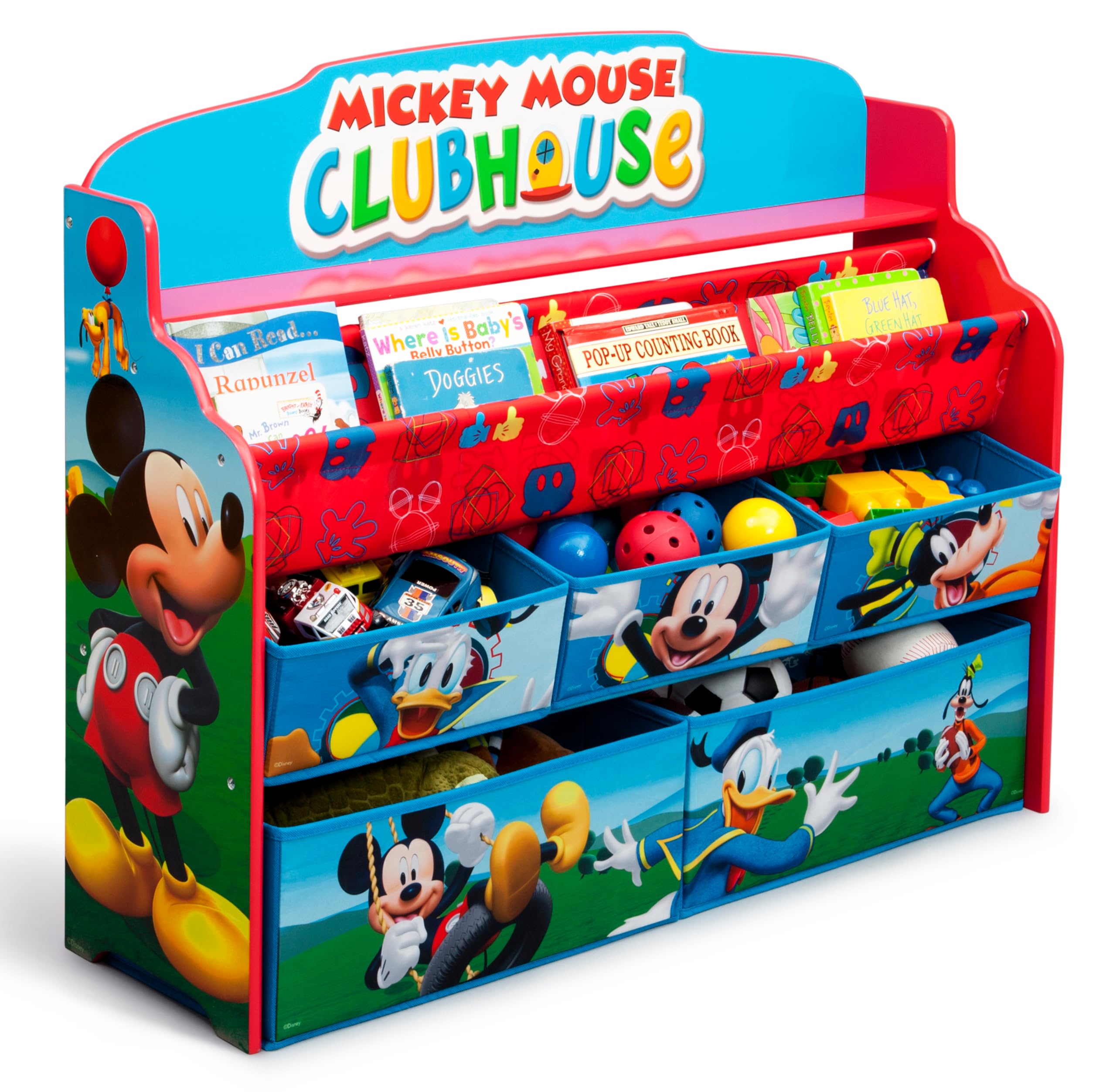 ディズニー ミッキーマウス 本棚 おもちゃ付き Amazon.co.jp: デルタ ディズニー ミッキーマウス デラックス 本棚
